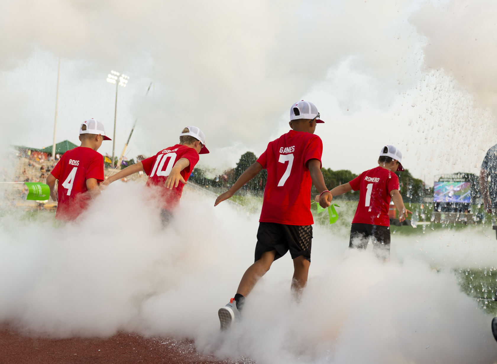 State Games opening ceremonies, 7.16